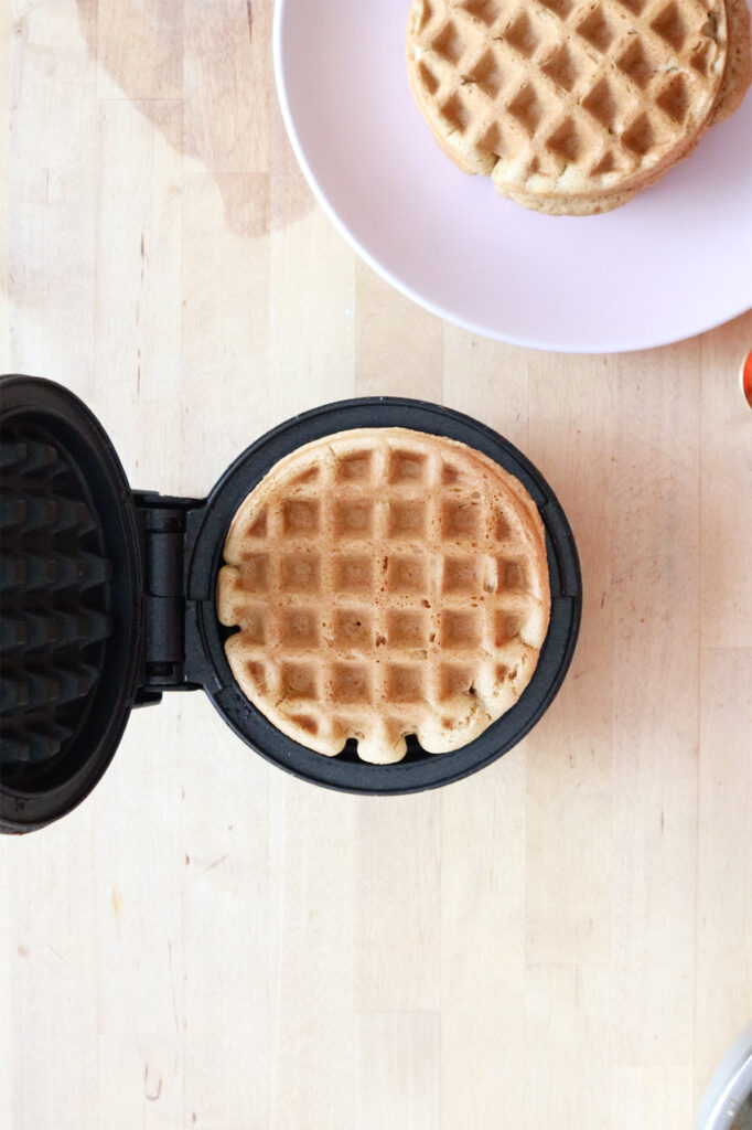 Waffles on a Waffle Iron