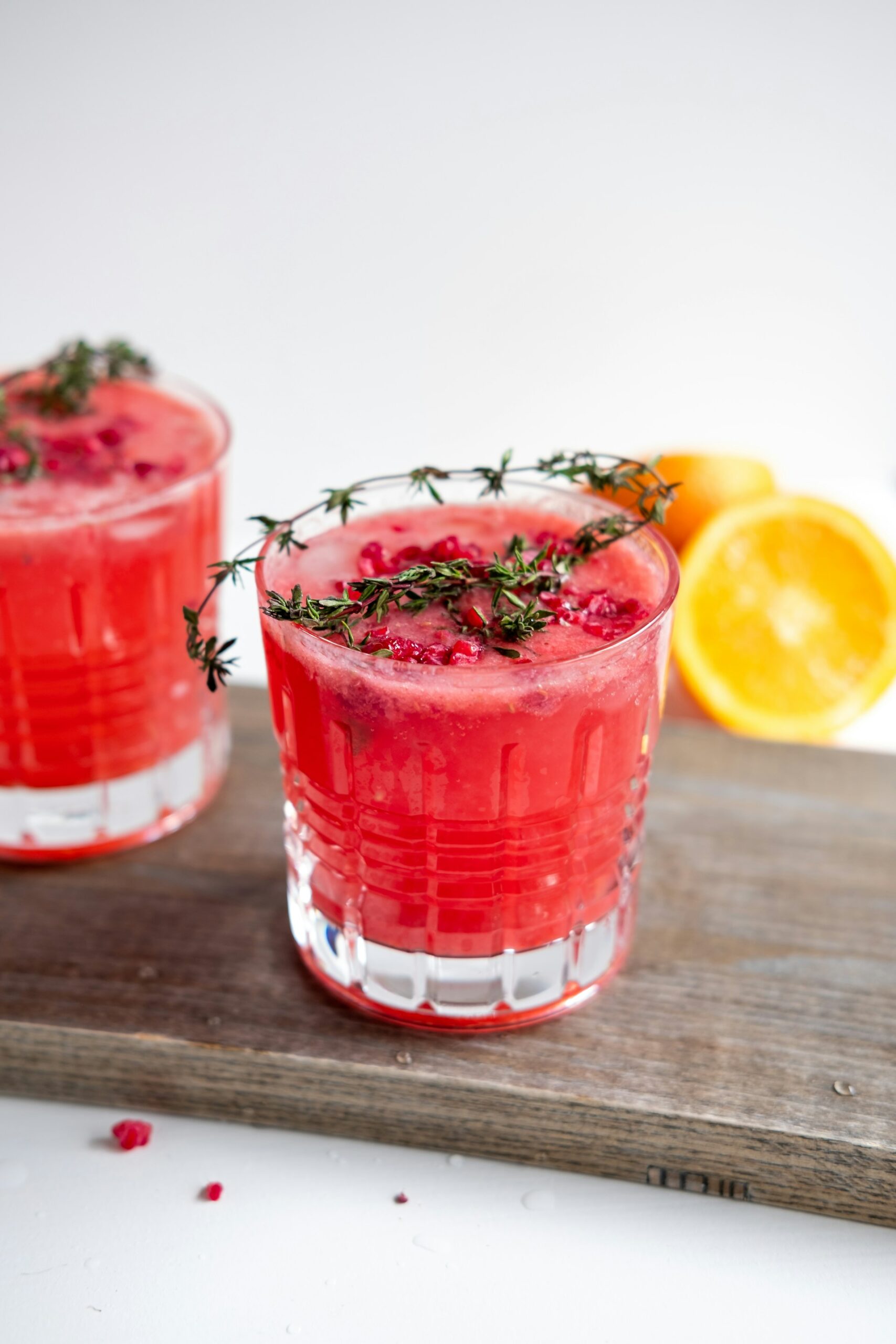 Watermelon Juice in a glass cup.