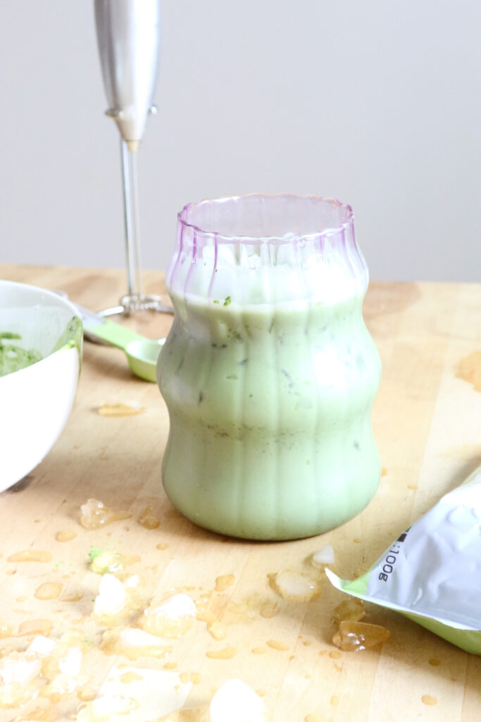 Iced Matcha latte